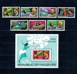 Maldives 1973 - Cosmonautica, serie si colita neuzata