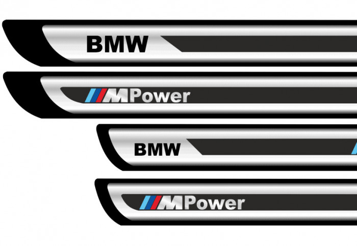 Set protectii praguri CROM - BMW