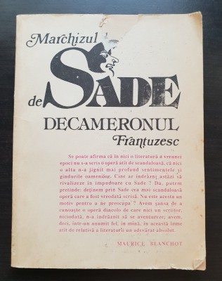 Decameronul franțuzesc - Marchizul de Sade foto