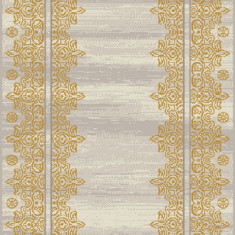 Covor Modern Iris Oriental - 80x150, Auriu/Gri