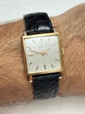 CEAS AUR 18K ZENITH Piccadilly "Kennedy" - Cal. 2532C - Square Dress Watch - Vintage - Anii 60' - 15.1g !