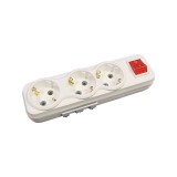 Cumpara ieftin Prelungitor profesional fara fir, Mirsa, cu led, alb, 3 prize