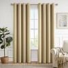 Set 2 Draperii Blackout, 140 x 225 cm, Bej Deschis - CN