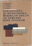 Cumpara ieftin exploatarea si intretinerea masinilor unelte cu comanda dupa program - I. Gheghea, V. Tabara
