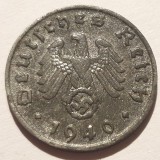 Germania Nazista 1 reichspfennig 1940 D / M&uuml;nchen