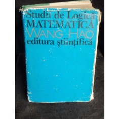 STUDII DE LOGICA MATEMATICA - WANG HAO