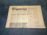 ZIARUL SPORTUL 17 MARTIE 1983 CRAIOVA IN SEMIFINALE