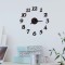 Ceas Decorativ Sticker, Cifre Moderne, Fara Zgomot, 400 mmx 400 mm