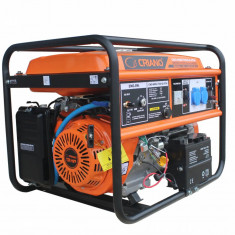 Generator de curent 5.5 kW SuperHIBRID (GPL + Gaz Natural + Benzina) cu posibilitate de Automatizare - CRIANO - CNO-NRG-7000-G-ATSr