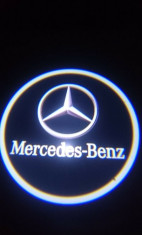 Led logo usi Mercedes foto