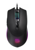 Mouse Gaming Thermaltake eSPORTS Iris M50, iluminare RGB, USB (Negru)