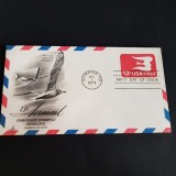 Plic Filatelic Memphis 1973.Air Mail 13&cent;, Prima Zi Emisiune , Vintage!