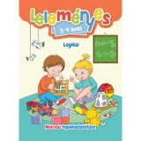 Lelem&eacute;nyes 3-4 &eacute;ves - Logikai feladatok - Matric&aacute;s foglalkoztat&oacute;f&uuml;zet