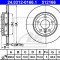 Disc frana AUDI A4 (8E2, B6) (2000 - 2004) ATE 24.0312-0166.1