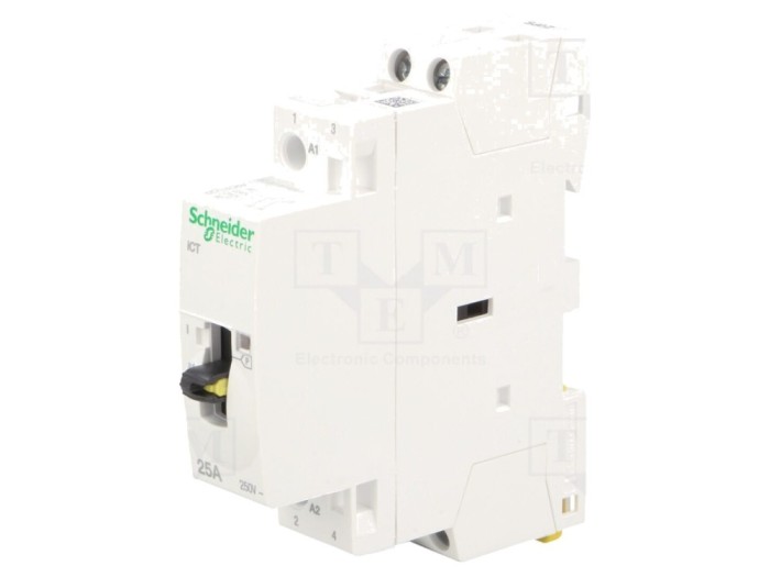 Contactor modular 2P 25A 230-240V