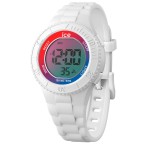 Ceas de mana Ice-Watch Ice Digit Sunset rainbow, cu curea din plastic, 021397 - RESIGILAT