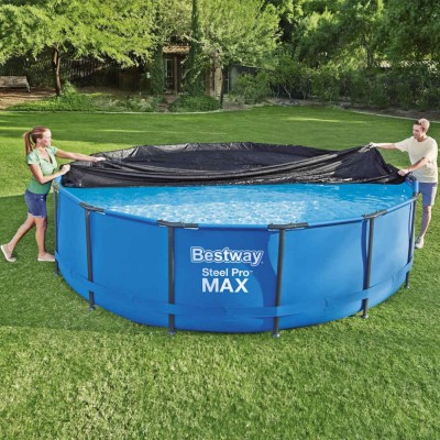 Bestway Prelată de piscină Flowclear, 457 cm foto