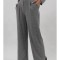 PANTALONI LUNGI CU ELASTIC IN TALIE DIN TRICOT FIN AGATA TALIE UNICA Gri