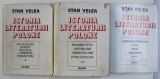 ISTORIA LITERATURII POLONE de STAN VELEA , VOL. I - III , 1986 - 1995
