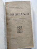 Les Golesco par Georges Bengesco Paris