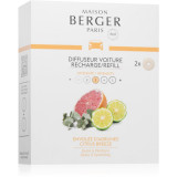 Maison Berger Paris Citrus Breeze parfum pentru masina rezervă 2x17 g
