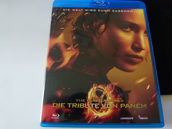 The hunger games , blu ray