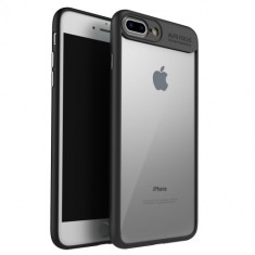 Husa iPhone 7 Plus - iPaky Hybrid TPU Frame Black foto