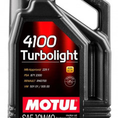 Ulei Motor Motul 4100 Turbolight 10W-40 4L 109462