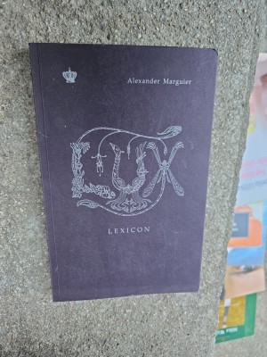 LEXICON - Alexander Marguier foto