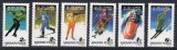 UNGARIA 1987, Sport, J.O. Calgary, serie neuzată, MNH