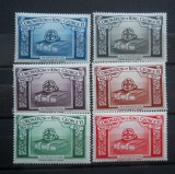 1937 SERIE VIGNETE MAREA BRITANIE INCORONARE GEORGE VI
