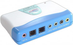 Placa de sunet 7.1, externa pe mufa USB-S/PDIF - 114192 foto