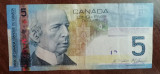 M1 - Bancnota foarte veche - Canada - 5 dolari - 2006