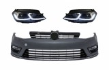 Bara Fata cu Faruri LED cu Semnal Dinamic VW Golf VII 7 (2013-2017) R-Line Look Performance AutoTuning
