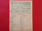 Program meci fotbal PETROLUL PLOIESTI - OTELUL GALATI (24.08.1986)