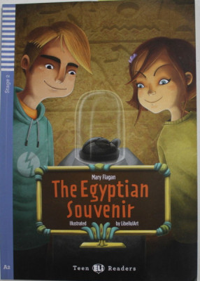 THE EGYPTIAN SOUVENIR by MARY FLAGAN , illustrated by LIBELLULART , 2010, CD INCLUS * foto