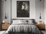 Tablou Poster, Intaglio, Modern, alb negru, Jacqueline de Pablo Picasso, print pe hartie foto Fine Art