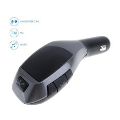Modulator Auto X6 cu Bluetooth, Handsfree, port USB, slot card microSD