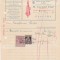 Factura M. Carniol Fiul Prima fabrica de stampile, medalii Aparate de stins incendiul pompier BUCURESTI 1922