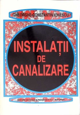INSTALATII DE CANALIZARE-GHEORGHE CONSTANTIN IONESCU-271266 foto