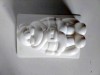 Forma matrita Mos Craciun, pt turnat figurina gips, 17x11.5cm, plastic