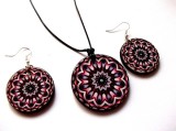 set lemn mandala 39558