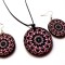 set lemn mandala 39558
