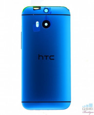 Capac Baterie, Carcasa Spate HTC One M8s Albastru foto