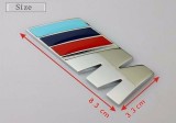 Accesoriu auto emblema BMW M power din abs adeziv profesional inclus