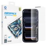 Folie de protectie Ecran Lito Airspace Border pentru Apple iPhone 18 Pro / 17 Pro, Sticla Securizata, Full Glue