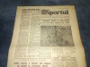 ZIARUL SPORTUL 2 NOIEMBRIE 1982