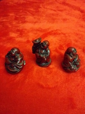 SET 3 STATUETE BUDDHA foto