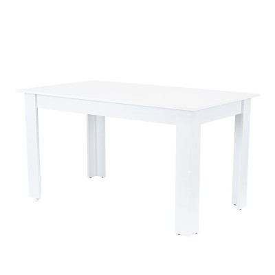 Masă de dining Yorki Standard 140x80 cm albă foto