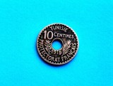 10 Centimes 1919 Tunisia-RAR